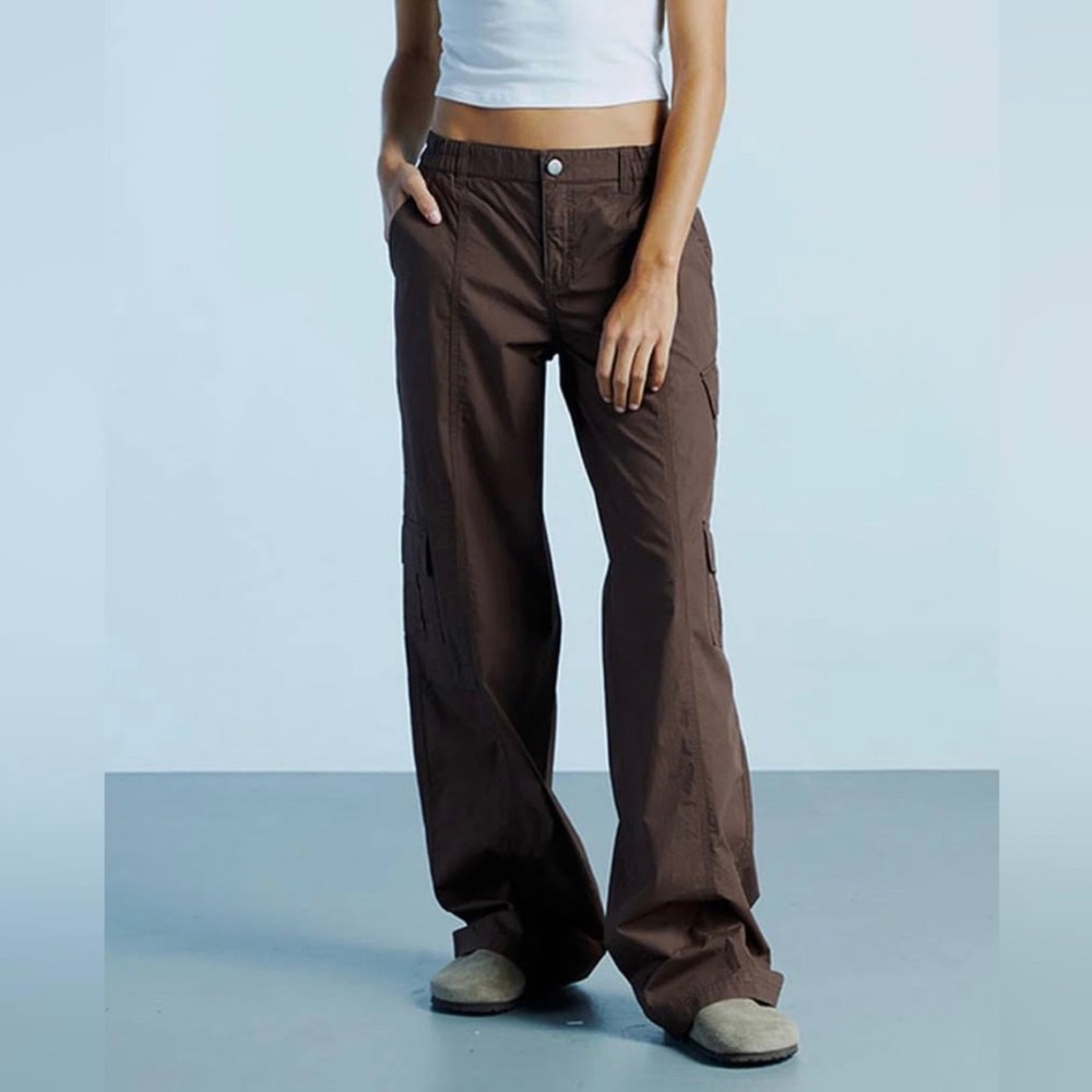 Pacsun Cargo Puddle Pants